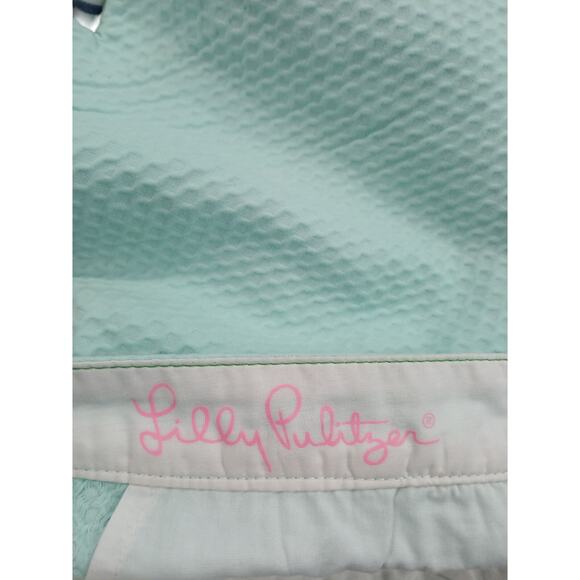 Lilly Pulitzer Buttercup Shorts/Scalloped Hem / Turquoise/2 - Picture 9 of 10